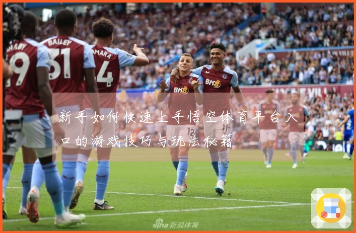 新手如何快速上手悟空体育平台入口的游戏技巧与玩法秘籍