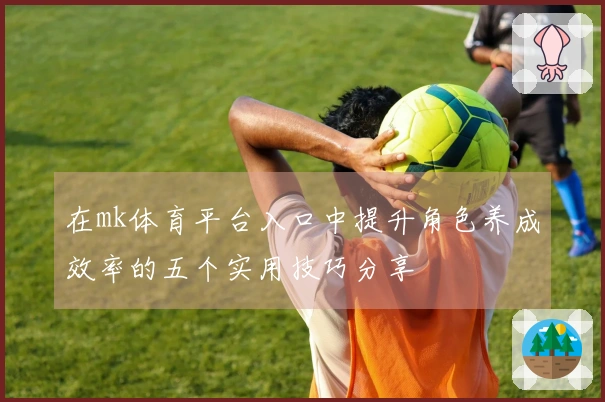 在mk体育平台入口中提升角色养成效率的五个实用技巧分享